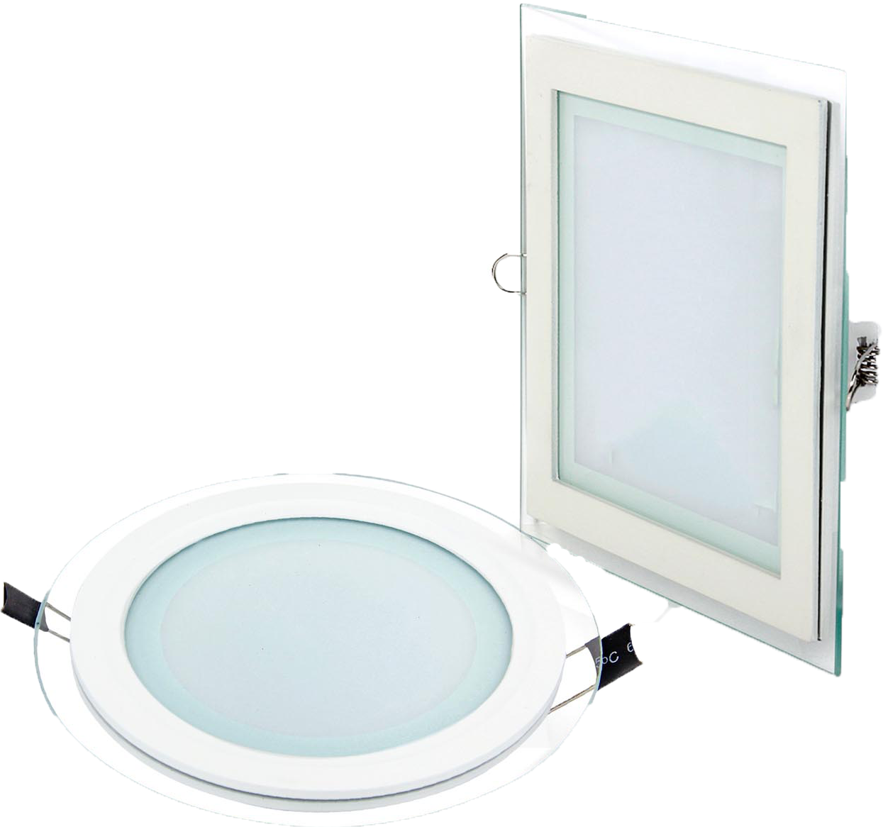 Glass panel light